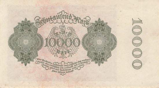 10000 Mark 1922 ro.69c J
